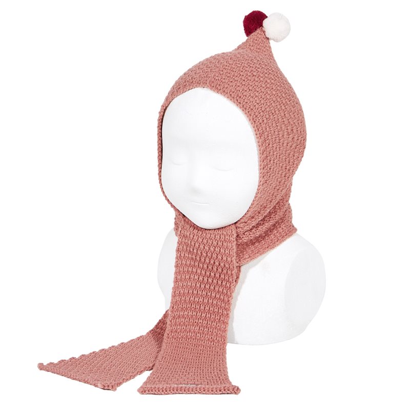CAPUCHA-BUFANDA CON PUNTO DE ARROZ 50463